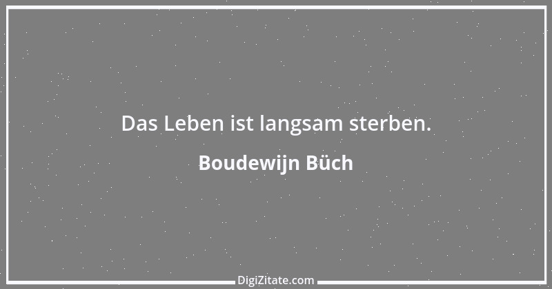 Zitat von Boudewijn Büch 1