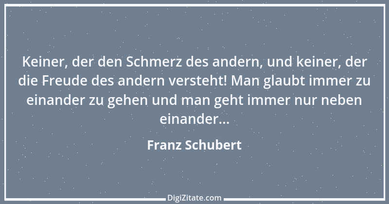 Zitat von Franz Schubert 8