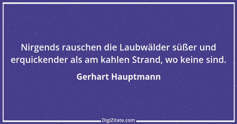 Zitat von Gerhart Hauptmann 20