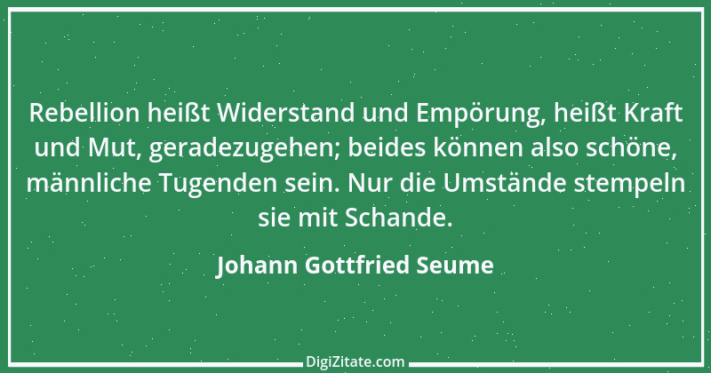 Zitat von Johann Gottfried Seume 155