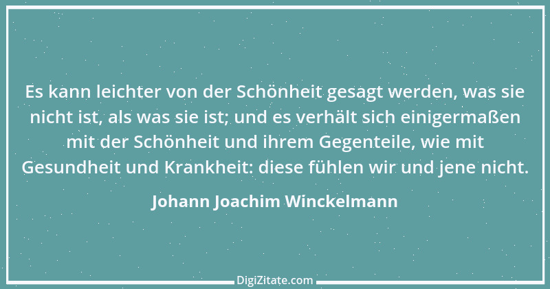 Zitat von Johann Joachim Winckelmann 10