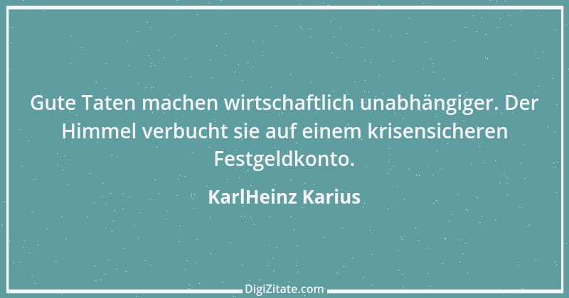 Zitat von KarlHeinz Karius 147