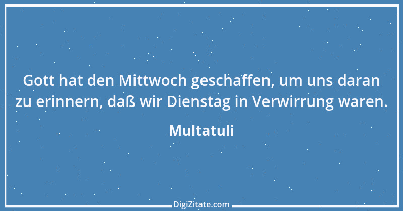 Zitat von Multatuli 9