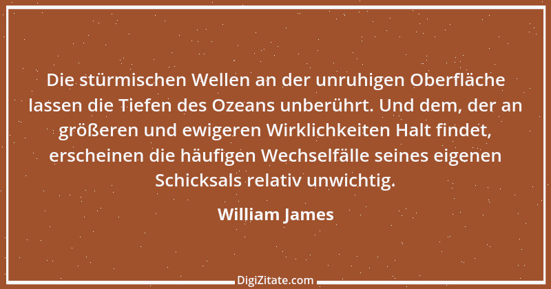 Zitat von William James 22