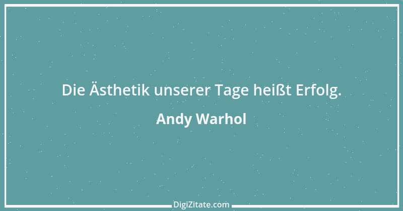 Zitat von Andy Warhol 3