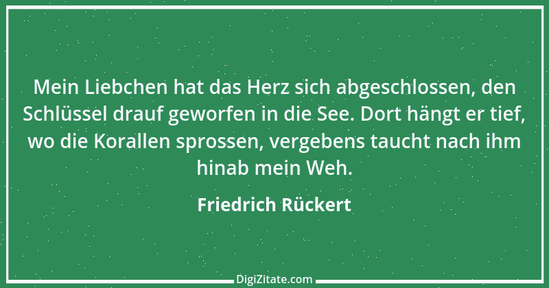 Zitat von Friedrich Rückert 192