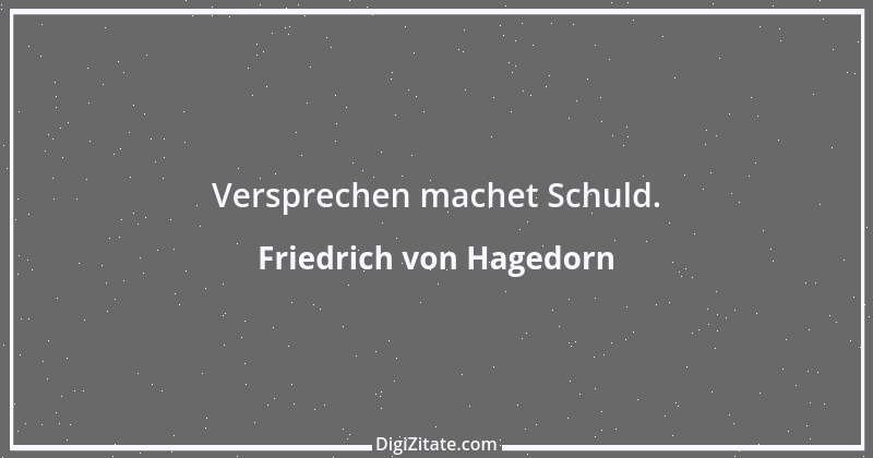 Zitat von Friedrich von Hagedorn 9