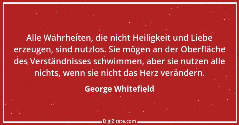 Zitat von George Whitefield 2