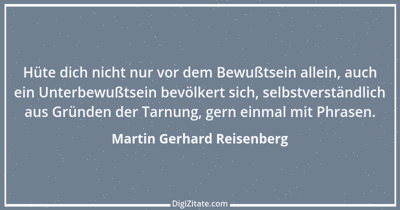 Zitat von Martin Gerhard Reisenberg 2538