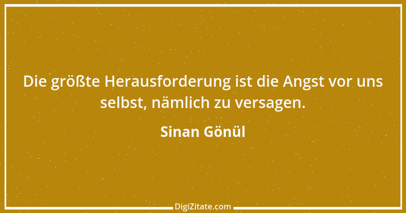 Zitat von Sinan Gönül 28