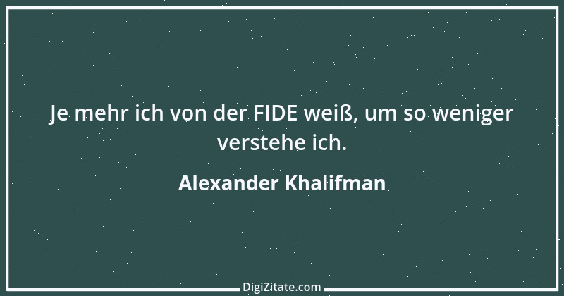 Zitat von Alexander Khalifman 2