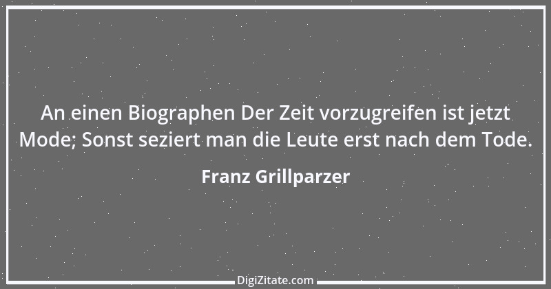 Zitat von Franz Grillparzer 70