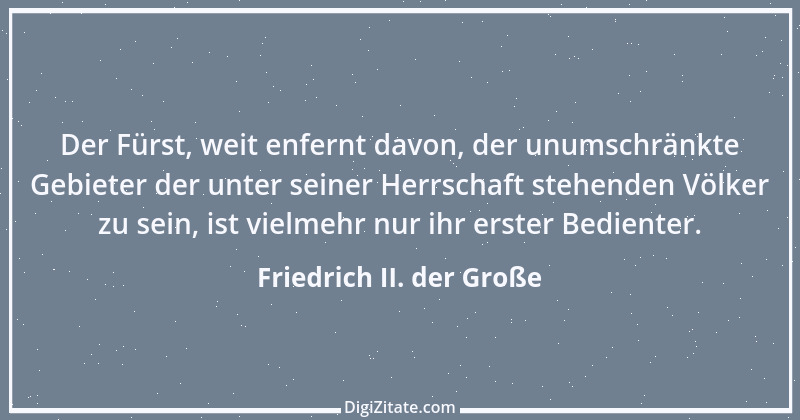 Zitat von Friedrich II. der Große 376