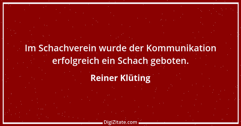 Zitat von Reiner Klüting 4