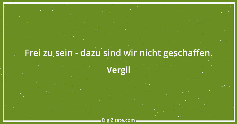 Zitat von Vergil 61