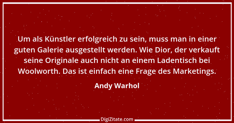 Zitat von Andy Warhol 5