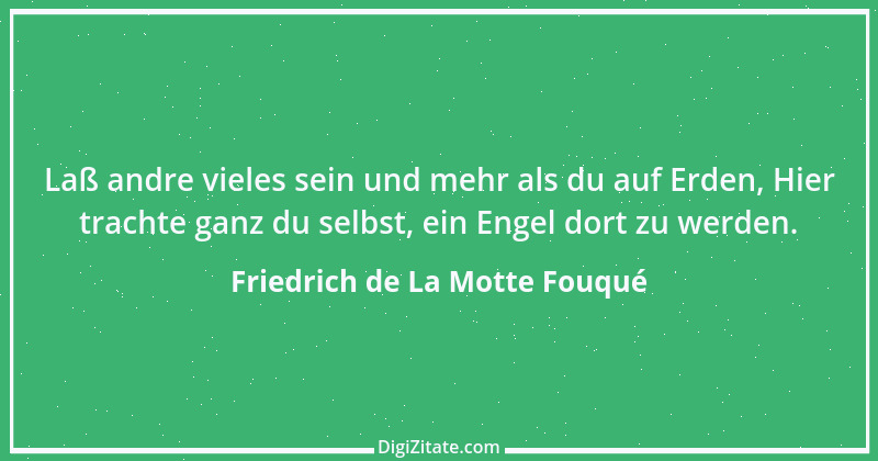 Zitat von Friedrich de La Motte Fouqué 3