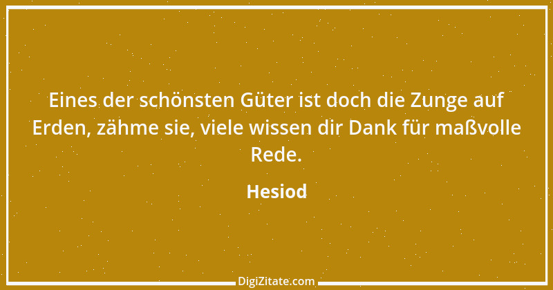 Zitat von Hesiod 11