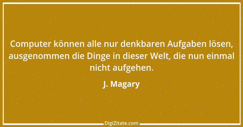 Zitat von J. Magary 1