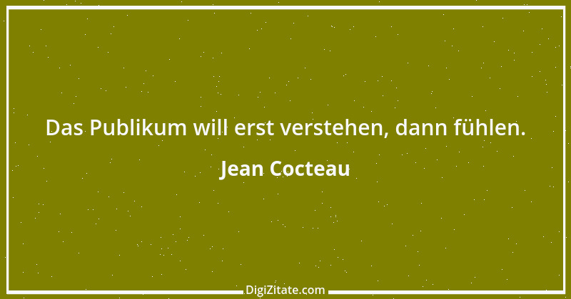 Zitat von Jean Cocteau 36