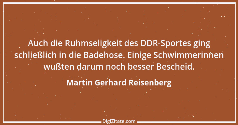 Zitat von Martin Gerhard Reisenberg 2540