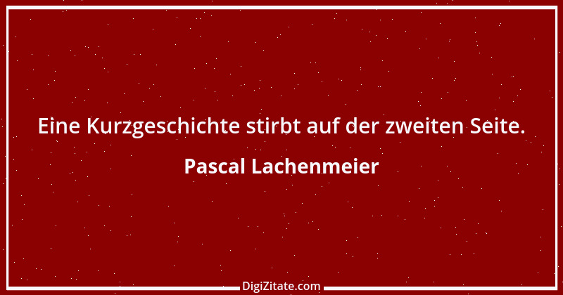 Zitat von Pascal Lachenmeier 13