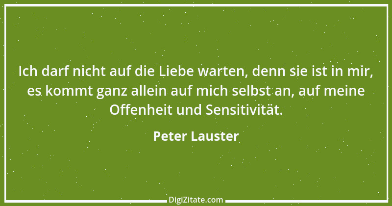 Zitat von Peter Lauster 49