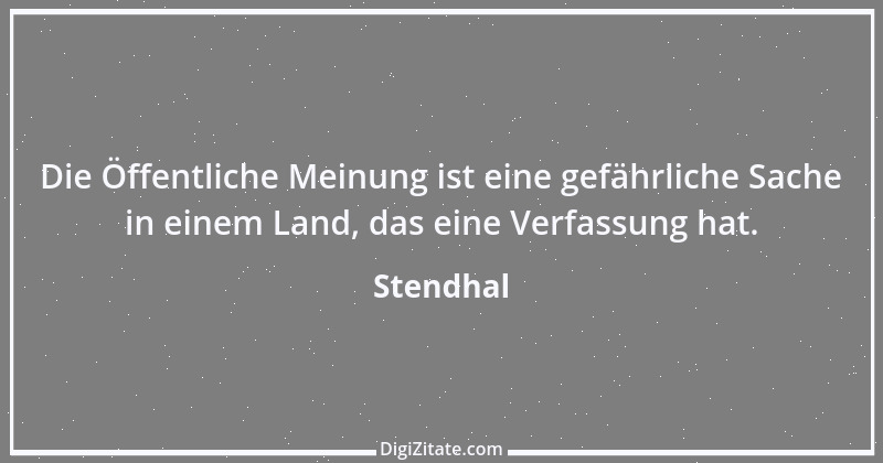 Zitat von Stendhal 195