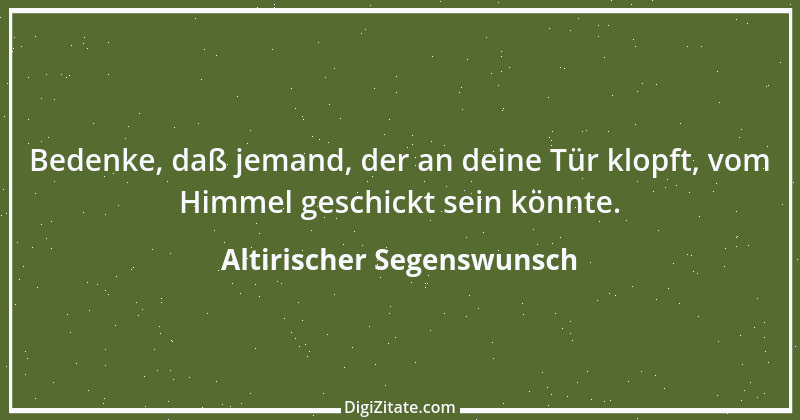 Zitat von Altirischer Segenswunsch 63