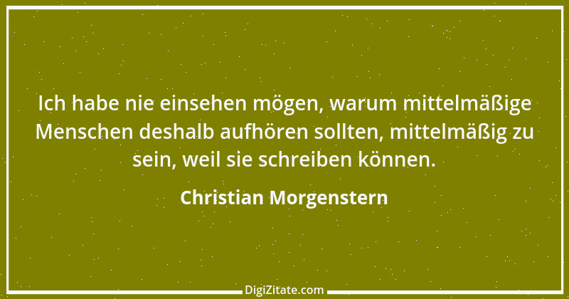 Zitat von Christian Morgenstern 254