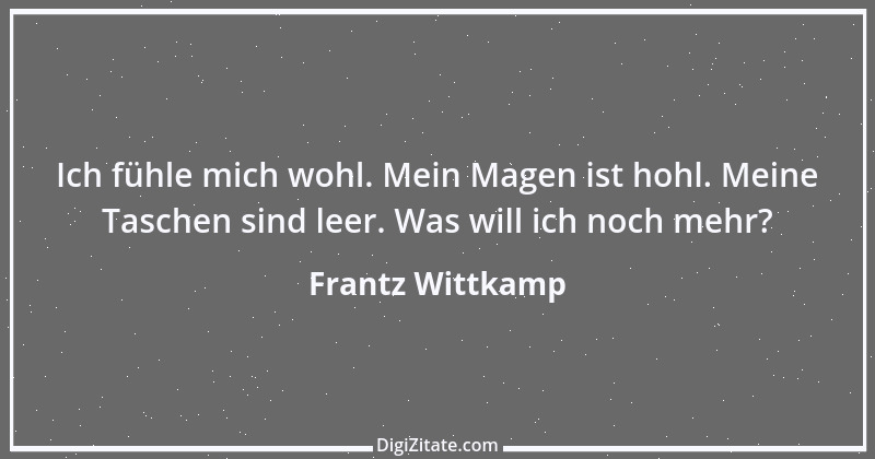 Zitat von Frantz Wittkamp 30