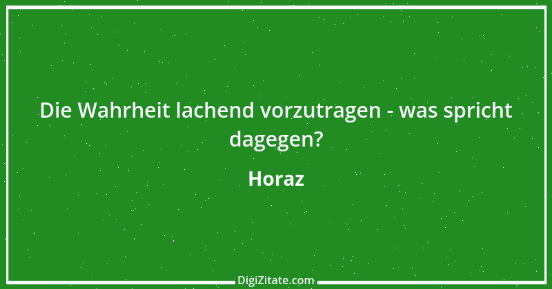 Zitat von Horaz 137