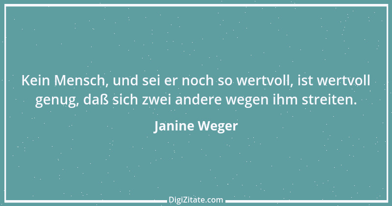 Zitat von Janine Weger 15