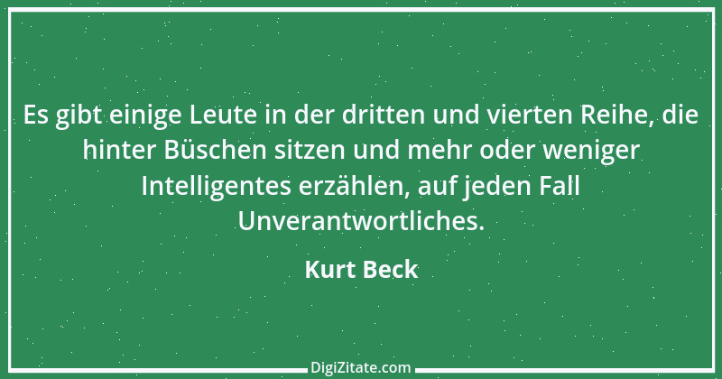 Zitat von Kurt Beck 5