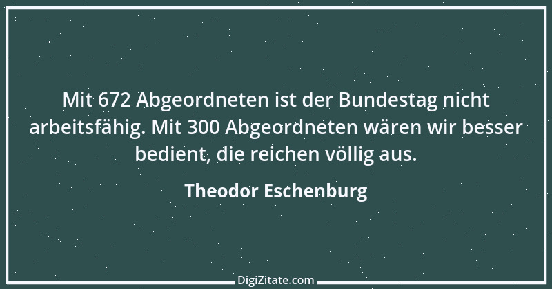 Zitat von Theodor Eschenburg 9