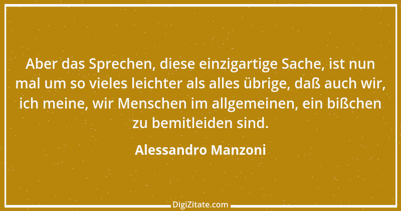 Zitat von Alessandro Manzoni 4