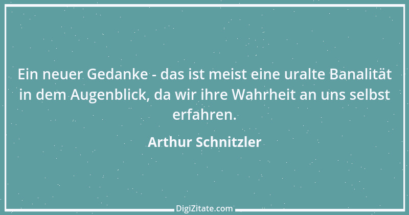 Zitat von Arthur Schnitzler 19