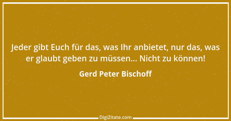 Zitat von Gerd Peter Bischoff 9