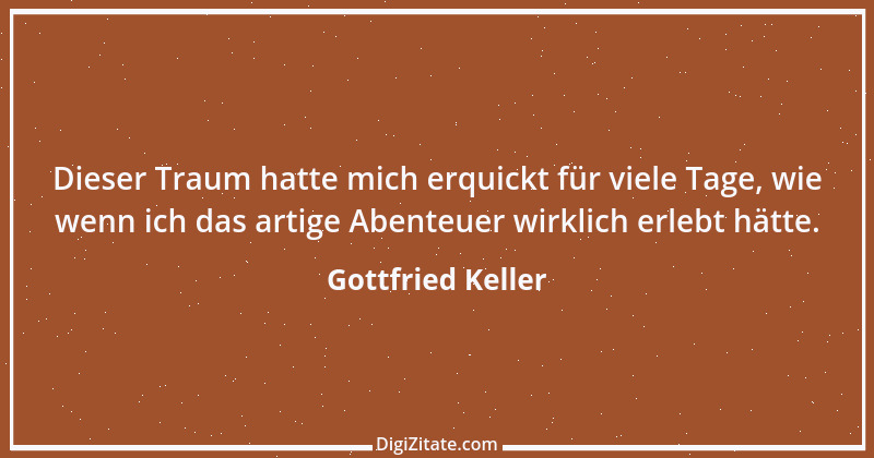 Zitat von Gottfried Keller 23