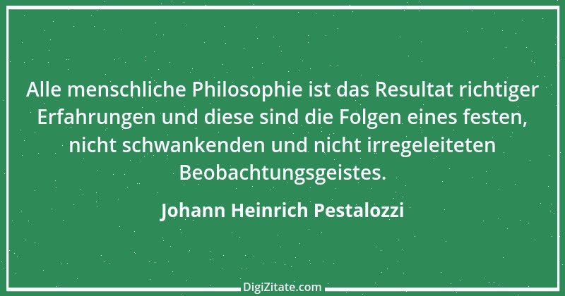 Zitat von Johann Heinrich Pestalozzi 247