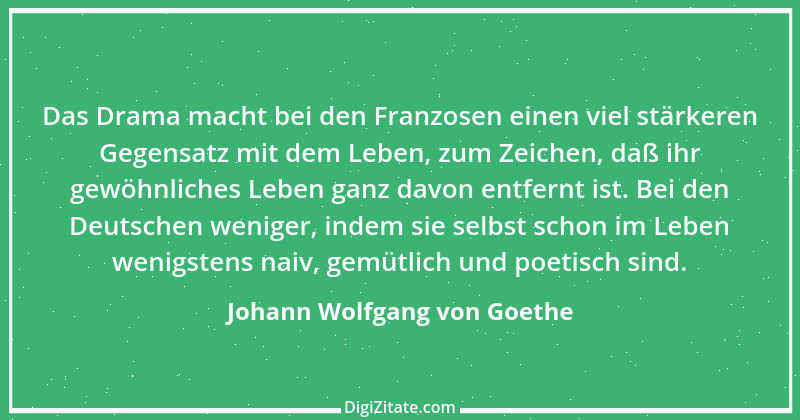 Zitat von Johann Wolfgang von Goethe 1776