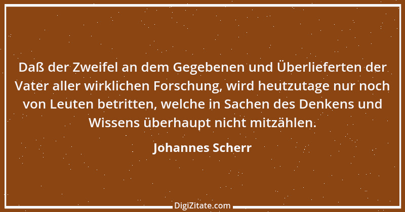 Zitat von Johannes Scherr 22