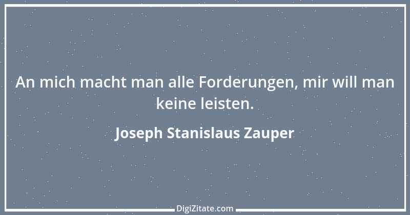 Zitat von Joseph Stanislaus Zauper 99