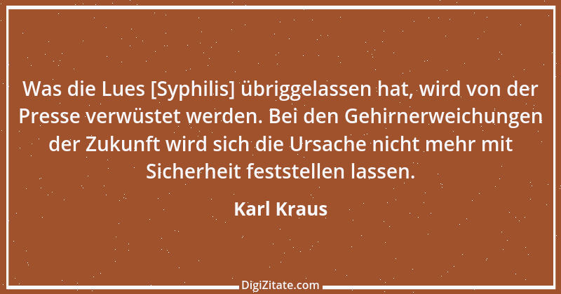 Zitat von Karl Kraus 535