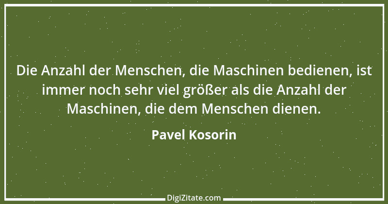 Zitat von Pavel Kosorin 159