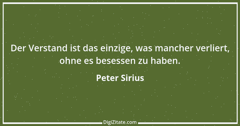 Zitat von Peter Sirius 176