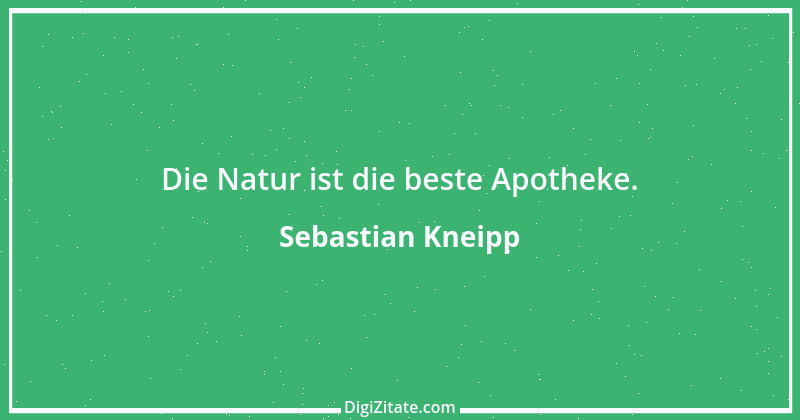 Zitat von Sebastian Kneipp 4