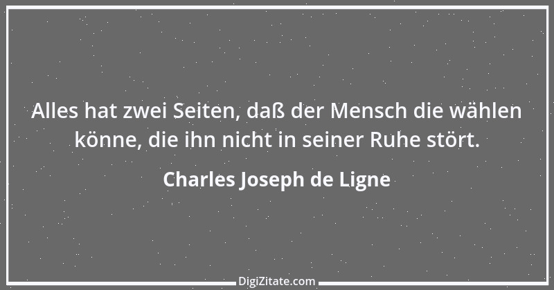 Zitat von Charles Joseph de Ligne 21