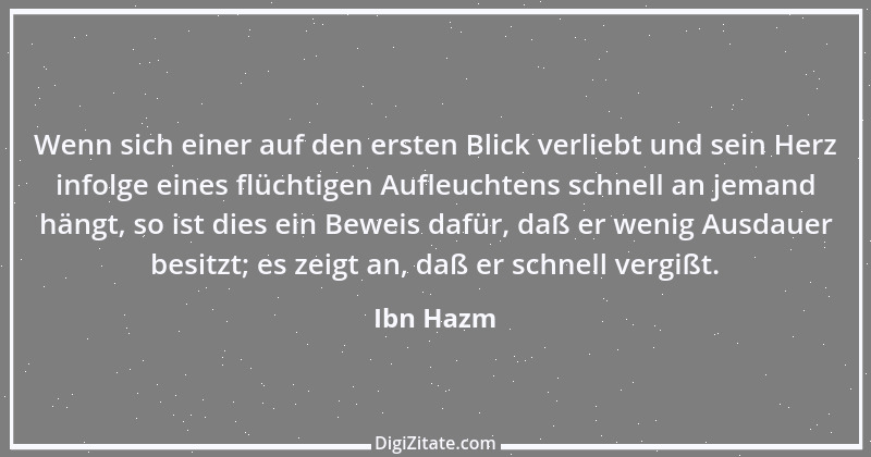 Zitat von Ibn Hazm 12