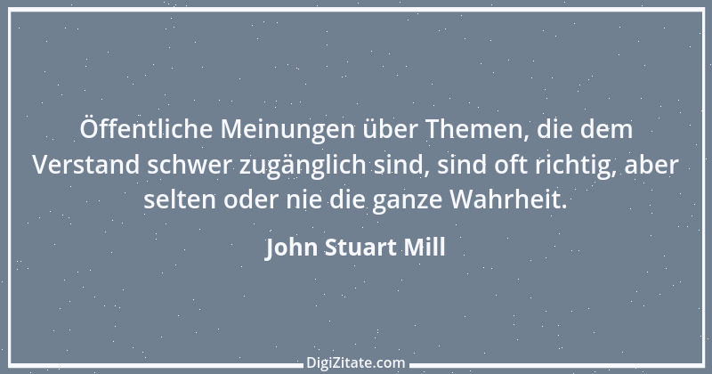 Zitat von John Stuart Mill 2